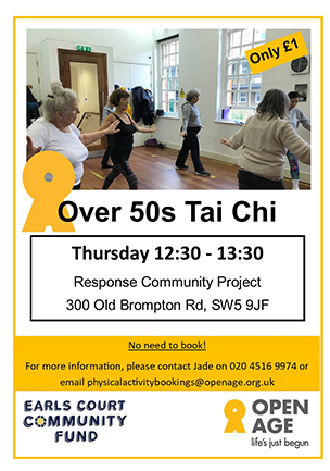 Over 50's Tai Chi
